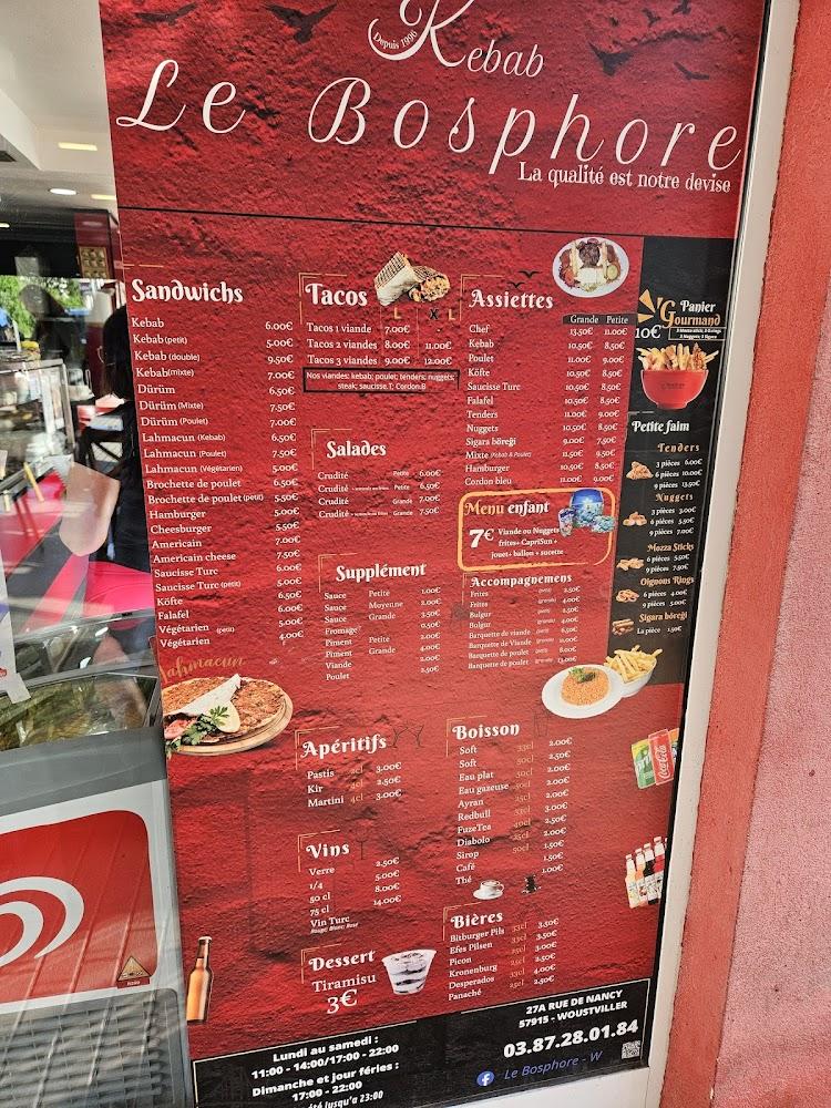 Kebab Le Bosphore - Menu Image 2
